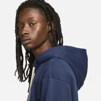 Nike Dri-FIT Standard Issue чоловічі Pullover баскетбольні Толстовка з капюшоном блакитний