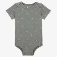 Nike Essentials Baby 3-Piece Striped Swooshfetti набор Yellow