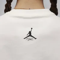 Nike Jordan Flight Heritage футболка цвет белый