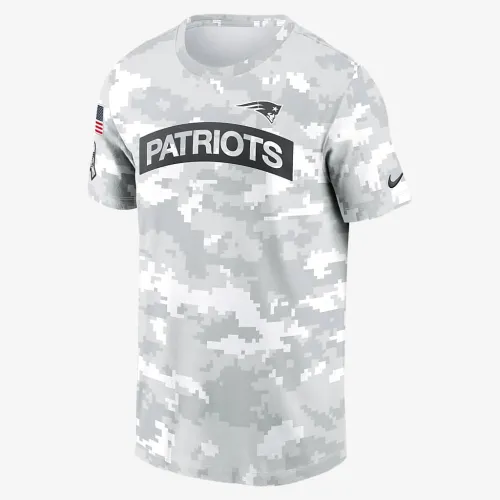 New England Patriots Salute to Service Edge Arch чоловічі Nike Dri-FIT NFL футболка колір білий