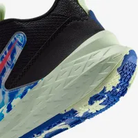 Nike Team Hustle D 12 Big детские баскетбольные Кроссовки цвет черный