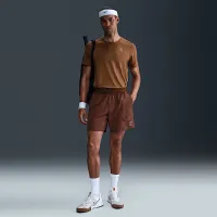 NikeCourt Advantage мужские Dri-FIT Tennis Top цвет коричневый