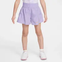 Nike Dri-FIT Sunny Swoosh Little детские Tank and шорты набор цвет фиолетовый