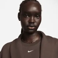 Nike Sportswear Tech Fleece женская оверсайз Duster Куртка цвет коричневый