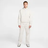 Nike Solo Swoosh чоловічі Open-Hem Fleece Pants колір сірий