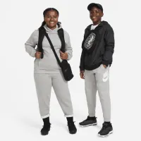 Nike Club Fleece Big дитячі Joggers (Extended Size) колір сірий
