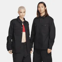 Nike SB Tanglin Woven Skate Button-Up Long-SleeveTop колір чорний
