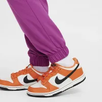 Nike Dri-FIT One Big дитячі (Girls') Woven тренувальні Pants колір фіолетовий