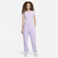 Nike Sportswear Chill Knit жіноча футболка колір фіолетовий