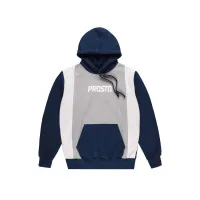 Кофта/футболка Prosto Klasyk Толстовка с капюшоном Shue KL222MSWE2092 - серо-гранатовая