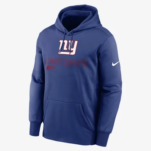 New York Giants Men’s Nike Therma NFL Pullover Толстовка з капюшоном блакитний
