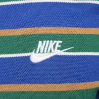 Nike Club чоловічі Striped Polo блакитний