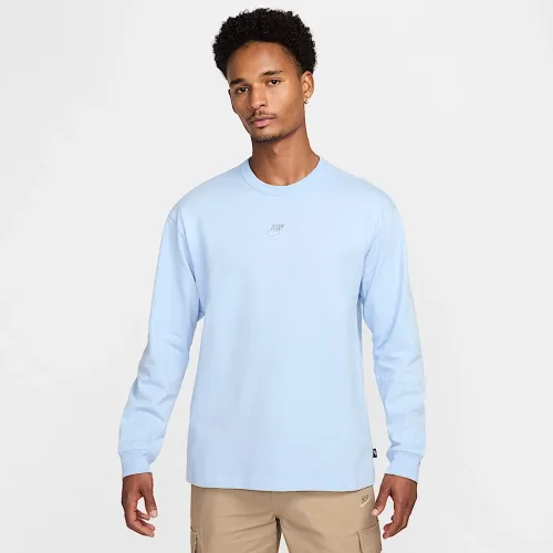 Nike Sportswear Premium Essentials мужские Long-Sleeve футболка синий