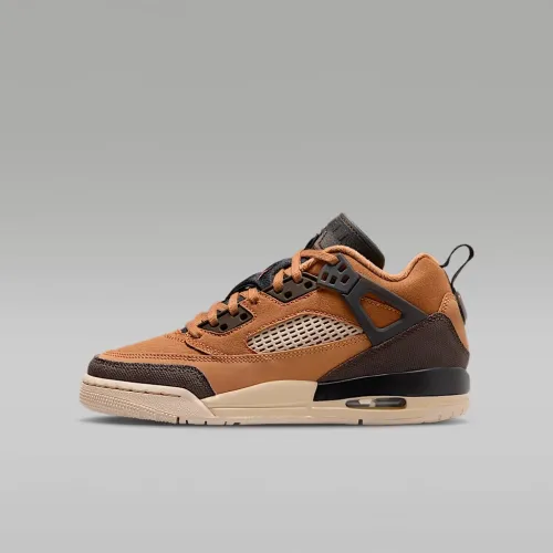 Nike Jordan Spizike Low Big детские Кроссовки цвет коричневый