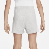 Nike XO Swoosh French Terry шорти Little дитячі шорти колір сірий