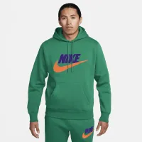 Nike Club Fleece чоловічі Pullover Толстовка з капюшоном колір зелений
