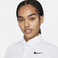 Nike Tour женская Dri-FIT ADV Short-Sleeve для гольфа Polo цвет белый