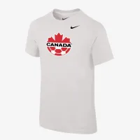 Canada Big детские Nike Core футболка цвет белый