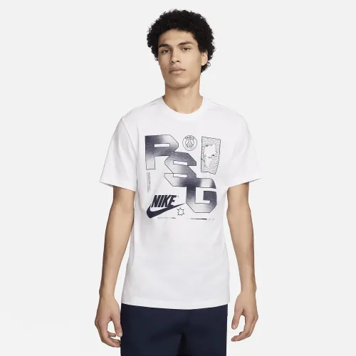 Paris Saint-Germain чоловічі Nike Soccer T-Shirt колір білий