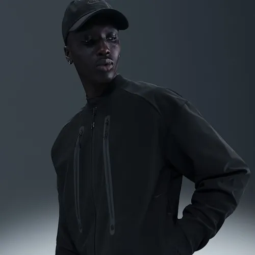 Nike Tech чоловічі Dri-FIT Shori Bomber Куртка колір чорний