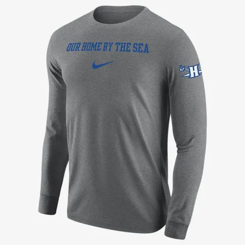 Hampton чоловічі Nike College Long-Sleeve футболка колір чорний