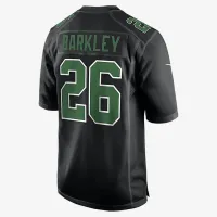 Saquon Barkley Philadelphia Eagles чоловічі Nike NFL Game Fashion Jersey колір чорний