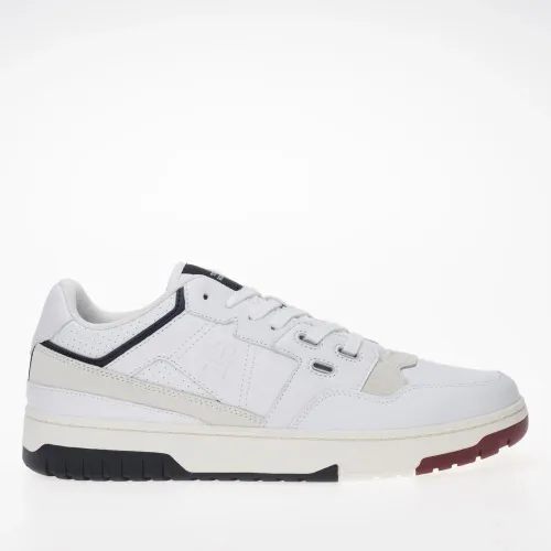 Кроссовки Tommy Hilfiger Basket Street Mix FM0FM04970-YBS - Белые