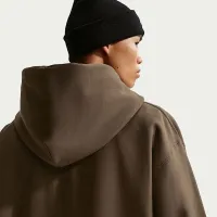 Nike Solo Swoosh мужские Full-Zip Fleece Толстовка с капюшоном цвет коричневый