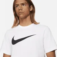 Nike Sportswear Swoosh мужские футболка цвет белый