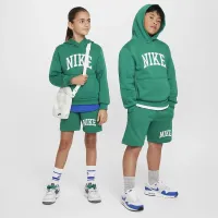 Nike Sportswear Club Fleece Big дитячі Толстовка з капюшоном колір зелений