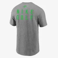 Nike мужские Dri-FIT для гольфа футболка цвет серый