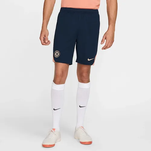 Chelsea FC Strike Special Edition мужские Nike Soccer Knit шорты синий