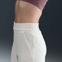 Nike 24.7 ImpossiblySoft женская Dri-FIT С высокой Талией Loose Flaцвет красный Pants цвет коричневый