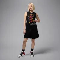 Nike Jordan жіноча Sleeveless Graphic футболка колір чорний