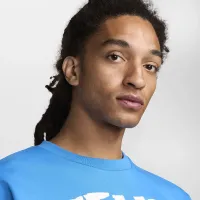 Nike Run Energy чоловічі Dri-FIT Fleece Running Crew блакитний