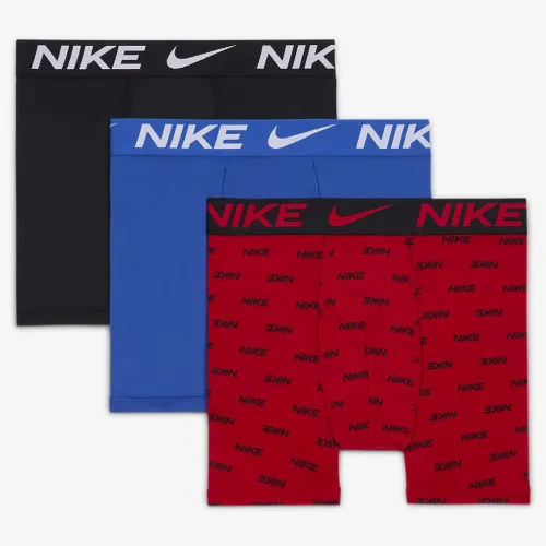 Nike Dri-FIT Printed Essentials Big дитячі труси (3 пари) різнокольорові