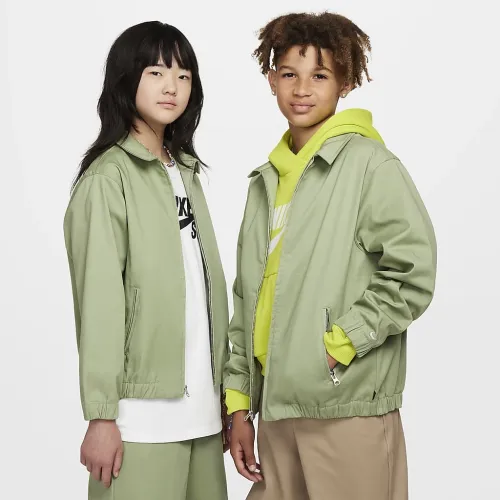 Nike SB Big дитячі Skate Coaches Куртка колір зелений