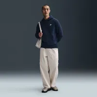 Nike Club чоловічі Pullover Fleece Толстовка з капюшоном блакитний