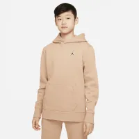 Nike Jordan Big детские (для мальчиков) Pullover Толстовка с капюшоном цвет коричневый