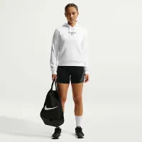Nike женская Cheer Pullover Толстовка с капюшоном цвет белый