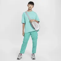 Nike Sportswear Big детские (Girls') оверсайз футболка цвет зеленый