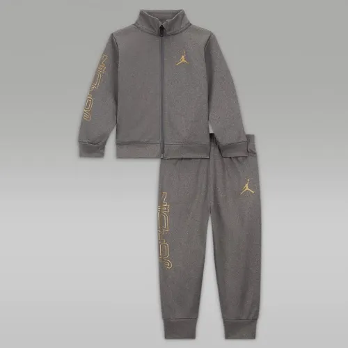 Nike Jordan Take Flight цвет черный and Gold Tricot набор Baby Tracksuit цвет серый