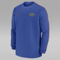 Florida Gators Sideline Coach чоловічі Nike College Long-Sleeve Top блакитний