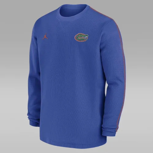 Florida Gators Sideline Coach чоловічі Nike College Long-Sleeve Top блакитний