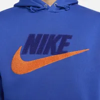 Nike Club Fleece чоловічі Pullover Толстовка з капюшоном блакитний