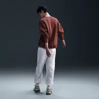 Nike Sportswear Phoenix Fleece женская оверсайз Crew-Neck свитшот цвет коричневый