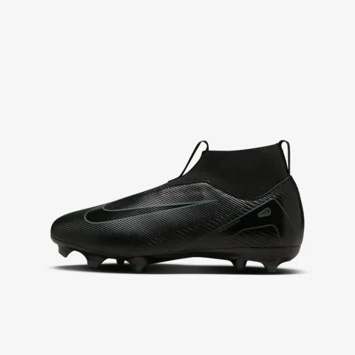 Nike Jr. Mercurial Superfly 10 Academy Little/Big детские MG High-Top футбольные бутсы цвет черный