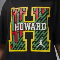 Nike Jordan x Howard University чоловічі футболка колір чорний