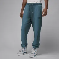 Nike Jordan Flight Fleece мужские Pants цвет зеленый