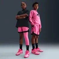 Nike A'ja Wilson Big детские Dri-FIT баскетбольные шорты Pink